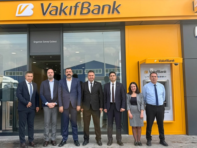 VakıfBank şubesi Diyarbakır OSB'de hizmete girdi, sanayiciler bölgede işlem yapacak