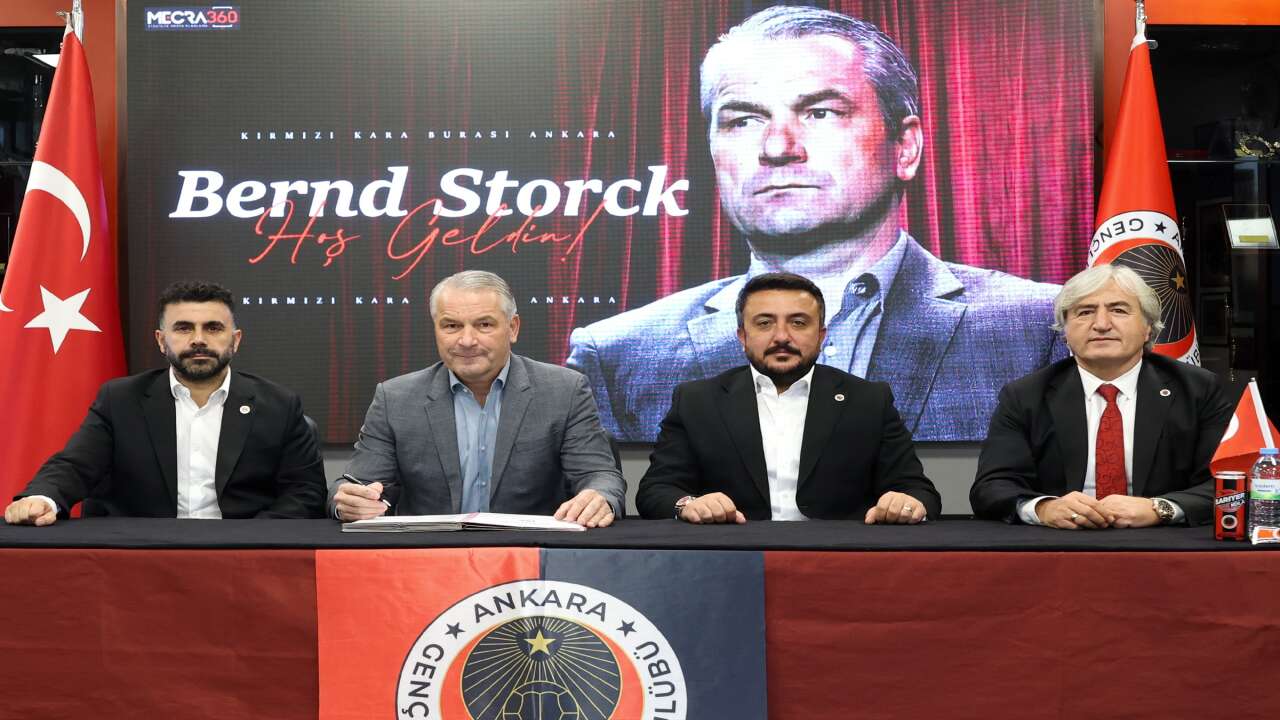 Gençlerbirliği’nde Bernd Storck dönemi başladı