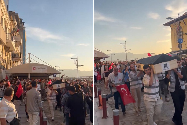 İzmir karıştı! Cemil Tugay'a tabutlu gönderme