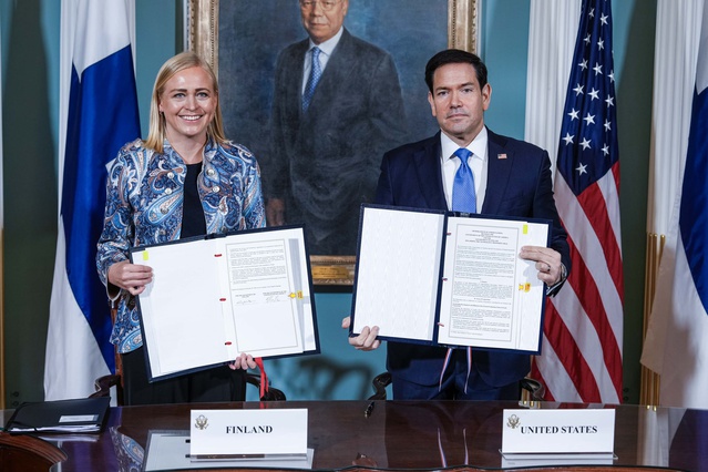 Rubio ve Valtonen teknoloji ve kritik madenlerde iki anlaşmaya imza attı