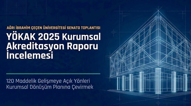 AİÇÜ Senatosu YÖKAK raporundaki gelişmeye açık alanlara iyileştirme kararı aldı