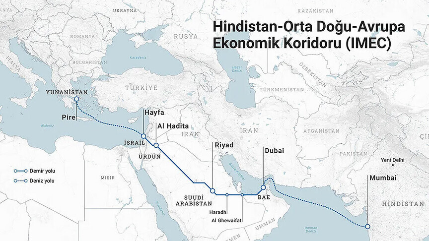 Lübnan, Hindistan-Orta Doğu-Avrupa Ekonomik Koridoru Limanlar Kulübüne katıldı