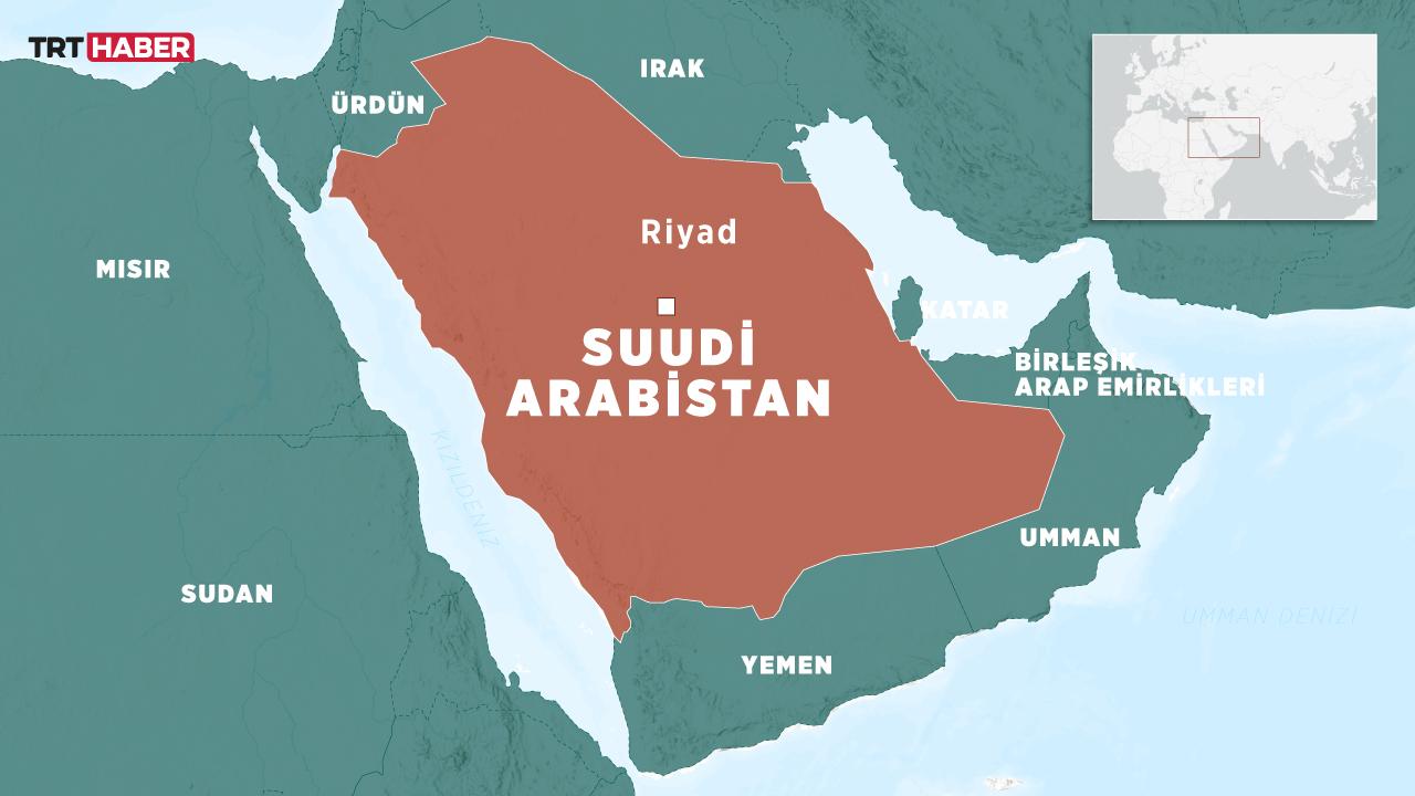 Suudi Arabistan'da engellenen füzelerin şarapnel parçaları 2 kişiyi yaraladı