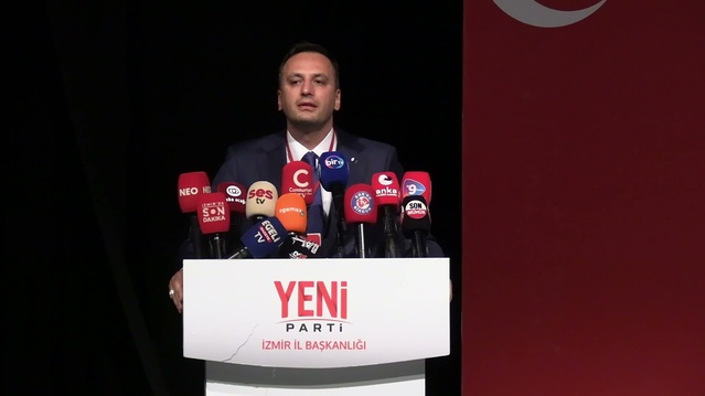 Ömer Eşki, YENİ Parti İzmir kongresinde iktidar hedefini yineledi