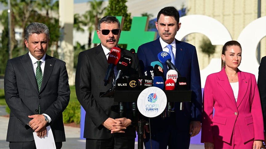 İçişleri Bakanı Çiftçi, Antalya'da COP31 alanında incelemelerde bulundu