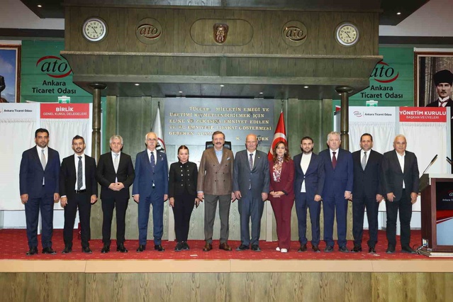 Gürsel Baran 188 oyla ATO başkanlığına yeniden seçildi, yönetime iki kadın seçildi