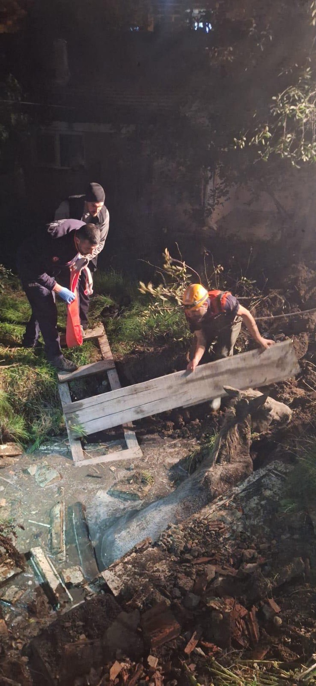 Eskişehir'de foseptik çukuruna düşen at, AFAD'ın kurtarmasıyla barınağa götürüldü