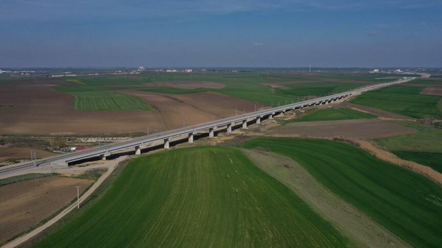 Halkalı-Kapıkule Hızlı Tren Hattı'nın Çerkezköy-Kapıkule kesimi 9 Ekim'de hizmete açılacak