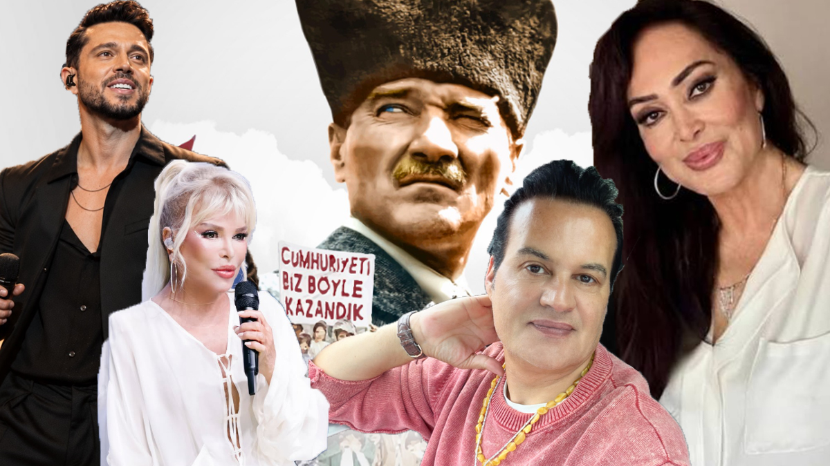 Ünlü isimlerin 29 Ekim coşkusu. "Yaşasın Cumhuriyet"