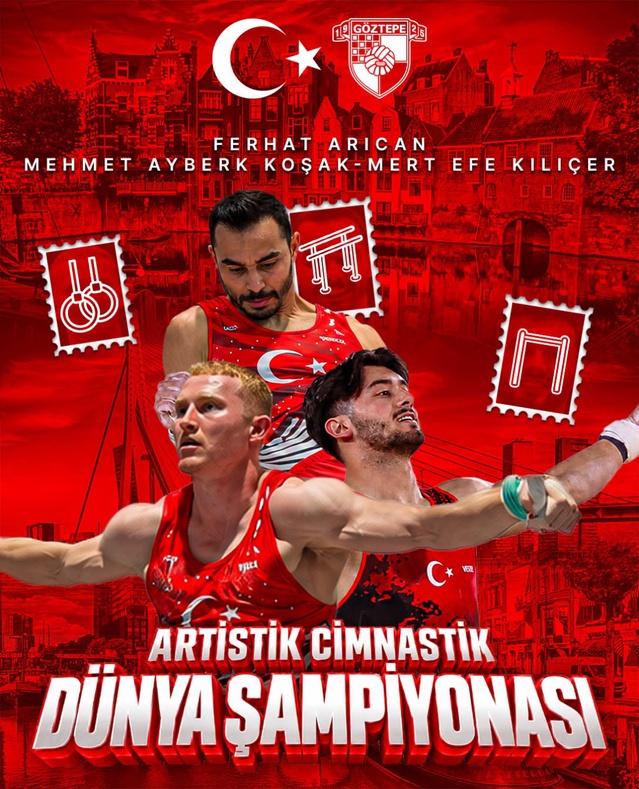 Artistik Cimnastik Erkek Milli Takımı Rotterdam'da madalya arayacak
