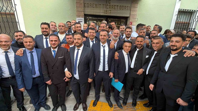Edremit Ticaret Odası seçiminde kesin olmayan sonuca göre Mavi Liste 6 komite kazandı