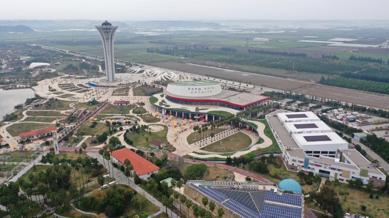 Antalya EXPO alanı Türkiye'nin en büyük fuar ve kongre merkezine dönüşüyor