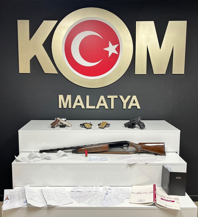 Malatya'da tefecilik ve organ ticareti operasyonunda 13 şüpheli gözaltına alındı