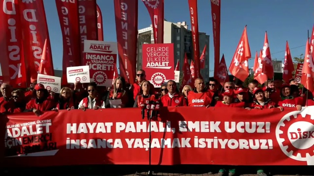 Eskişehir'de konuşan DİSK Başkanı Çerkezoğlu, 2027 bütçesini adaletsizlikle eleştirdi