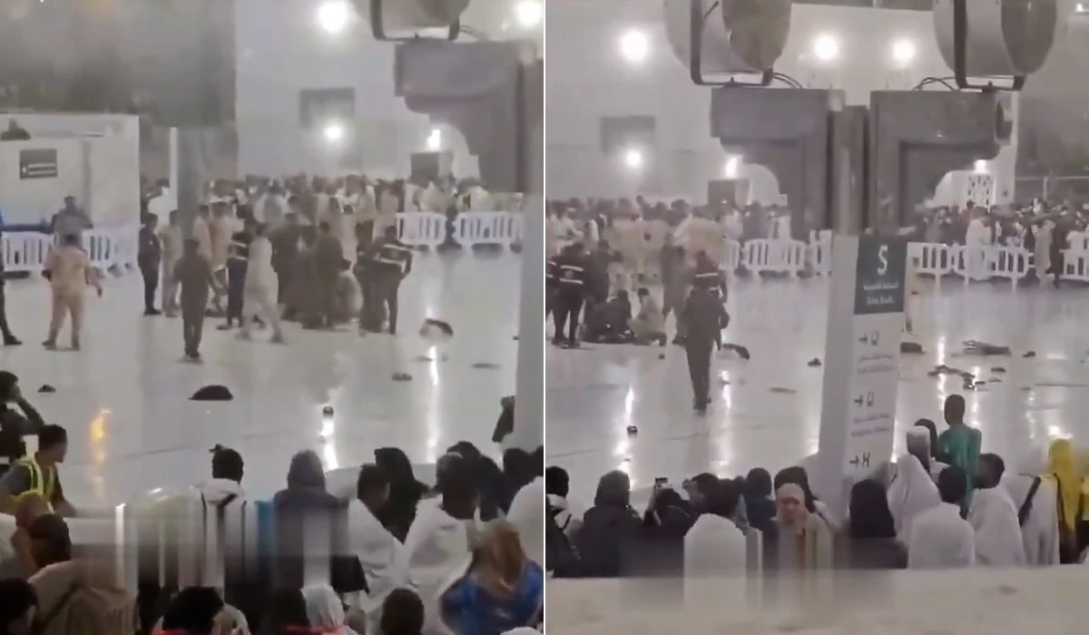Mekke'de canlı bomba paniği yaşandı