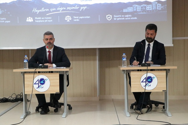 Van YYÜ ile Başkale MYO seminerinde yasa dışı bahis ve kumar riskleri ele alındı