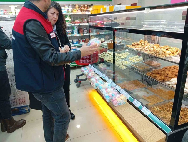 Denizli İl Tarım ve Orman Müdürlüğü okul kantinleri ve marketleri denetliyor