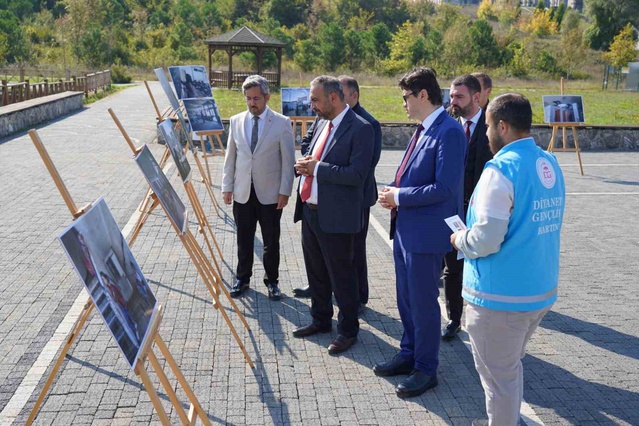 BARÜ'de Gazze'deki insanlık dramı sergiyle ve çadır çalışmalarıyla anlatıldı