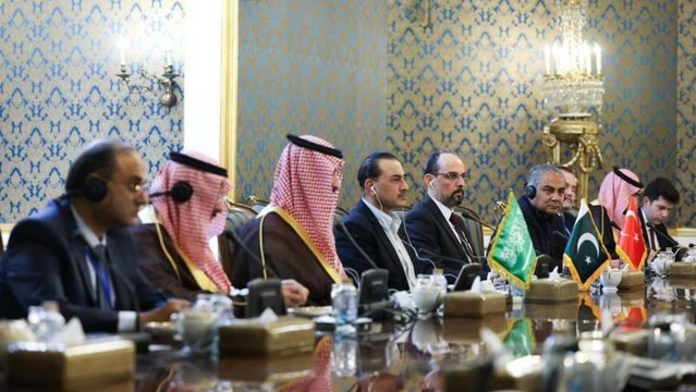 Türkiye, Suudi Arabistan ve Pakistan Tahran'da İran ile bölgesel güvenliği görüştü