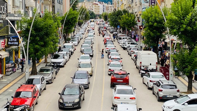 Tokat'ta trafiğe kayıtlı araç sayısı 264 bin 22'ye çıktı, motosiklet yüzde 12 arttı