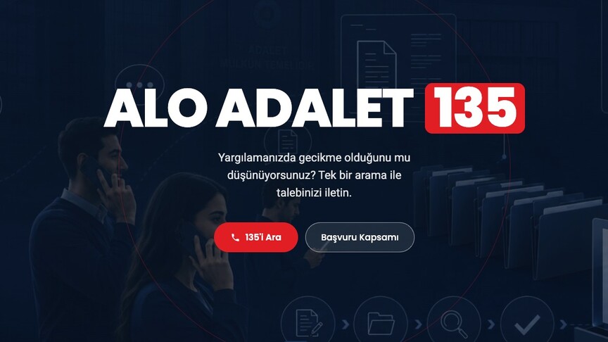 Bakan Gürlek'ten "Alo Adalet 135" hattına ilişkin paylaşım