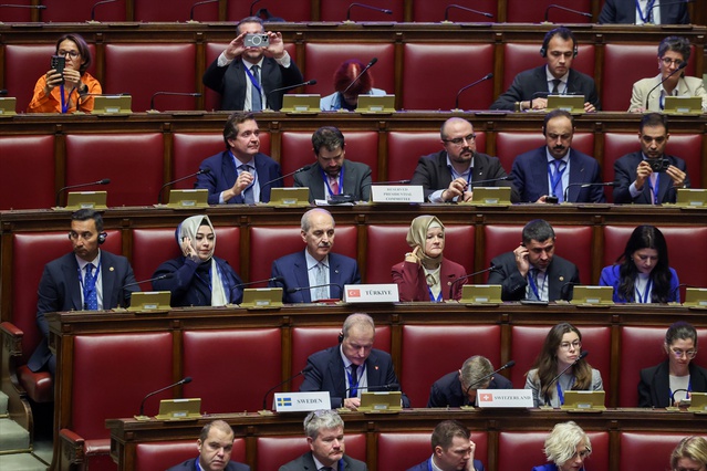 TBMM Başkanı Kurtulmuş, Roma'da Avrupa Parlamento Başkanları konferansına katıldı