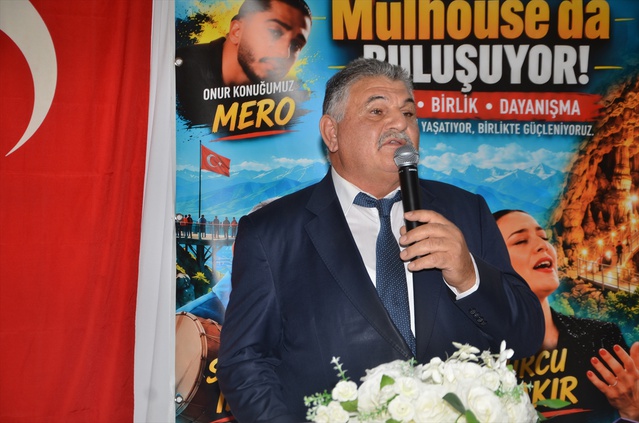 Avrupa'daki Gümüşhaneliler Mulhouse'da bir araya geldi, yöresel ürünler tanıtıldı