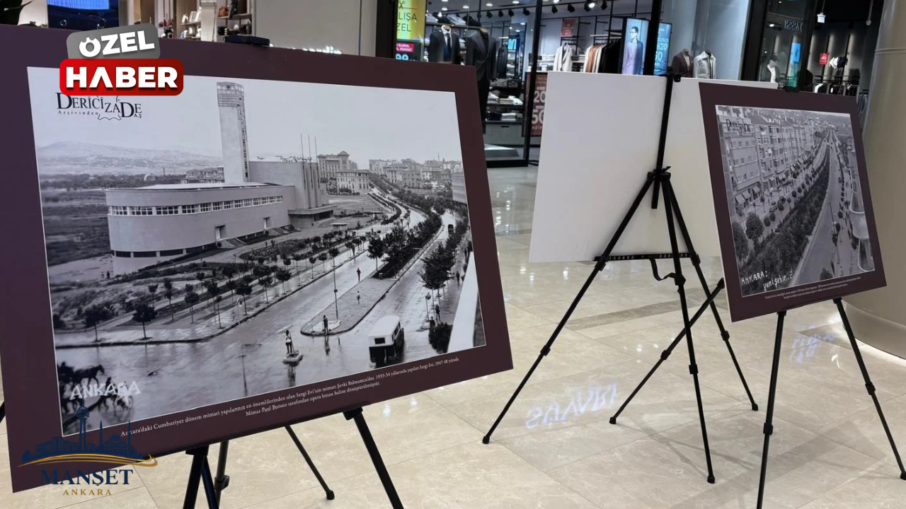 Eski Ankara fotoğrafları ziyaretçileri geçmişe götürdü