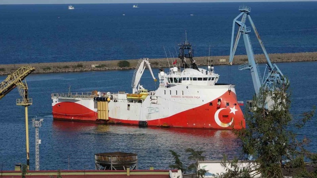 Barbaros Hayreddin Paşa gemisi Trabzon açıklarında petrol ve doğal gaz aramaya başladı