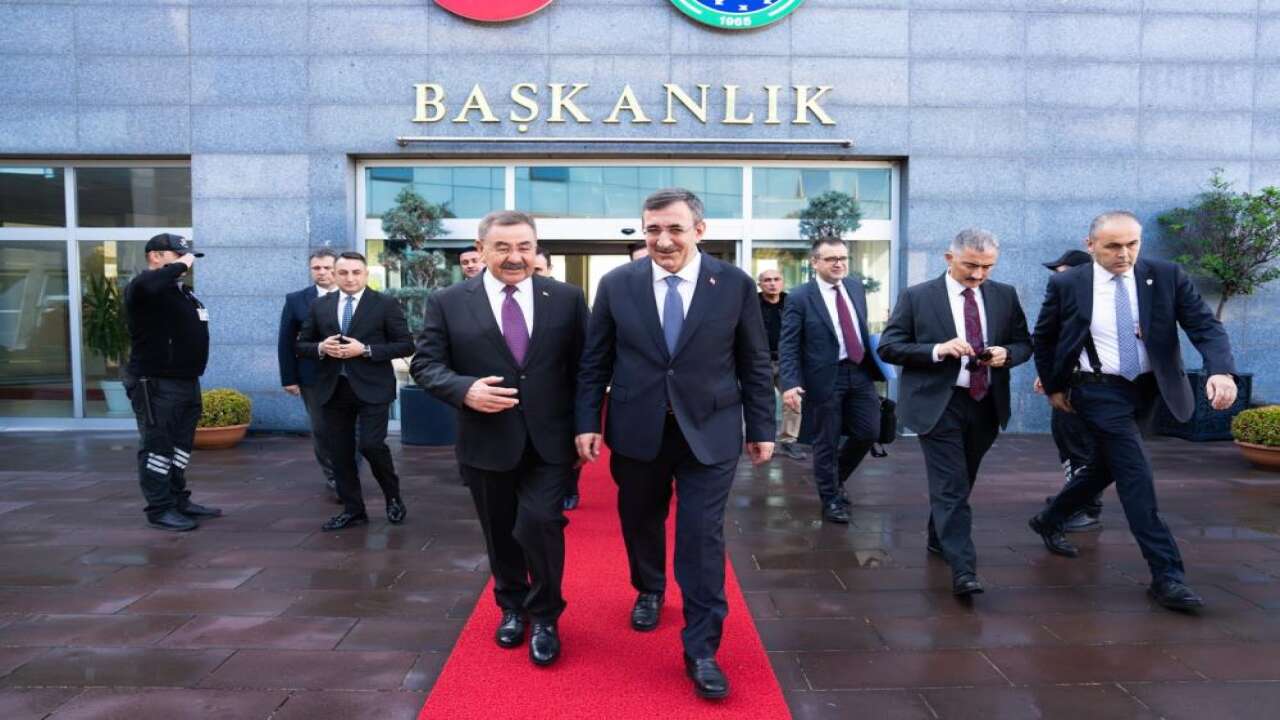 Cumhurbaşkanı Yardımcısı Yılmaz’dan Gölbaşı Belediyesine ziyaret