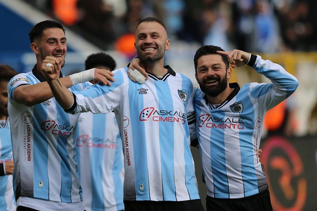 2 golle 3 puan! Erzurumspor iç sahada bir başka