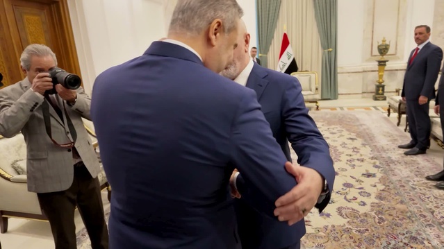 Dışişleri Bakanı Fidan, Bağdat'ta Irak Cumhurbaşkanı Amedi tarafından kabul edildi