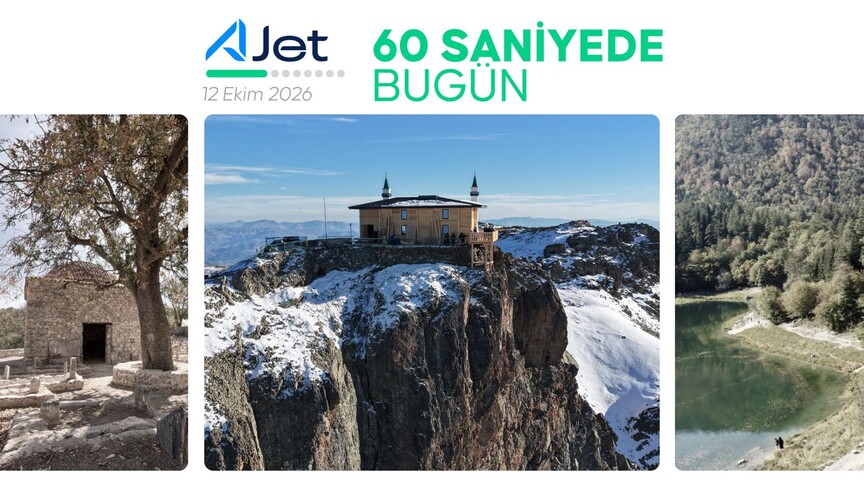 60 saniyede bugün (12 Ekim 2026)