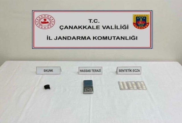 Çanakkale'de uyuşturucu operasyonunda 50 kök kenevir ele geçirildi, 1 şüpheli tutuklandı