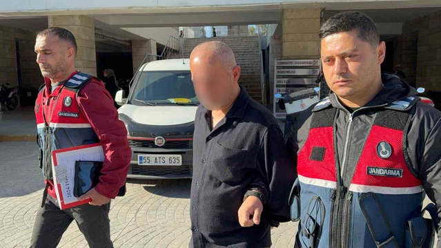 Samsun İlkadım'da jandarma, uyuşturucudan 10 yıl hapis cezalı hükümlüyü yakaladı