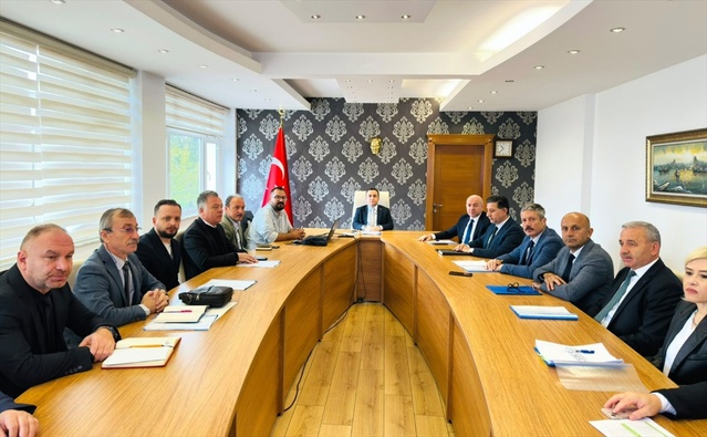 Giresun Espiye'de değerler projesinin toplantısı Kaymakam başkanlığında yapıldı