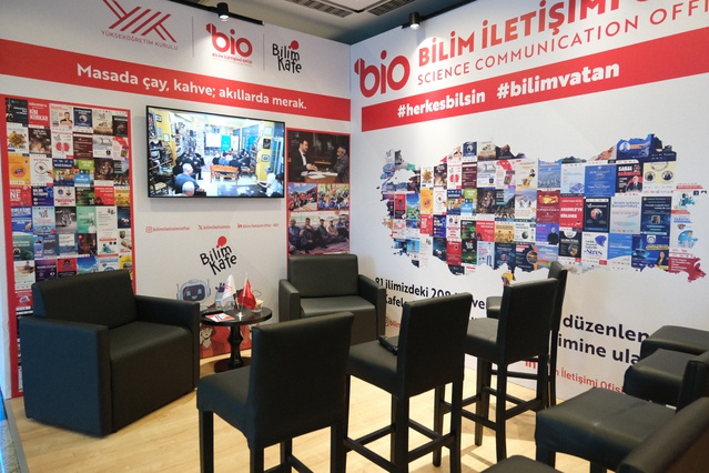 Bilim Kafe buluşmaları Türkiye Innovation Week'te gençlerle buluştu