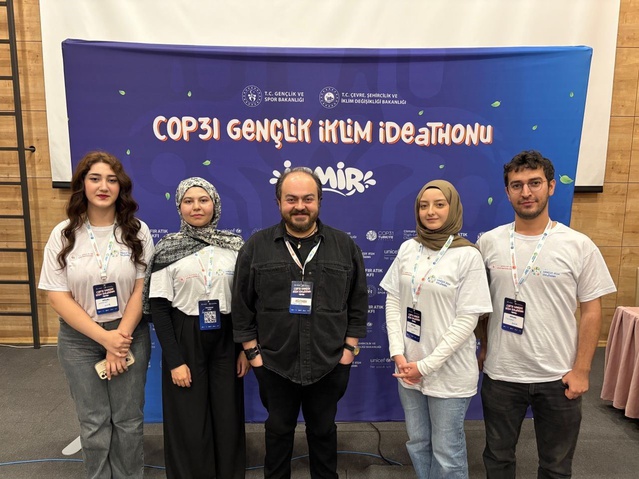 Elektronik atık projesiyle KBÜ'lü takım COP31 Ideathonu İzmir etabında birinci oldu