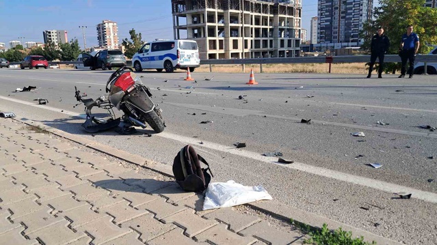 Karaman'da cipin çarptığı 15 yaşındaki elektrikli bisiklet sürücüsü Konya'da öldü