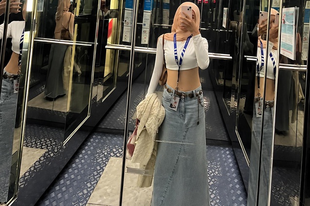 Tesettürlü bir TikTok kullanıcısının paylaşımı infial yarattı