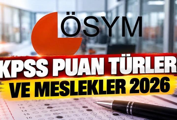 KPSS PUAN TÜRLERİ VE MESLEKLER 2026| KPSS P1, P2, P3 Nedir, Hangi Kadrolarda Kullanılır? KPSS Lisans Hangi Puan Türü?