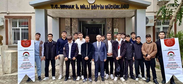 Şırnak'ta öğrenciler ÇEDES kapsamında Malazgirt kampına uğurlandı