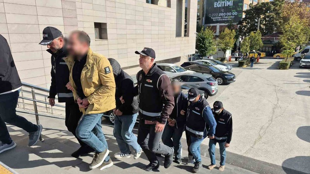 Eskişehir operasyonunda 5 şüpheli yakalandı, 60 milyon TL alacak tespit edildi