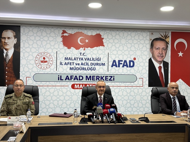 Malatya'da Afet Koordinasyon Toplantısı: Dere Yataklarına İnşaat Uyarısı