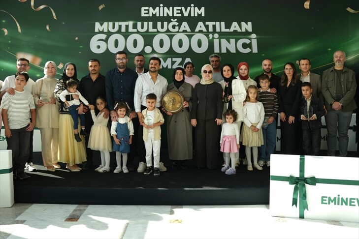 Eminevim'den 600 bininci teslimata özel etkinlik