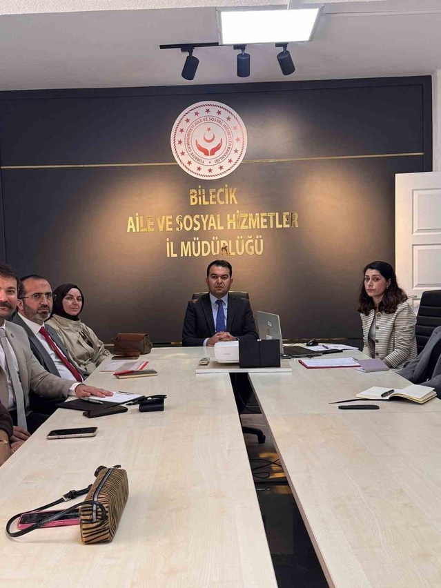 Bilecik'te afet psikososyal desteği için çözüm ortaklarıyla toplantı yapıldı