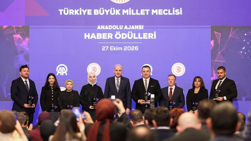 Anadolu Ajansı Haber Ödülleri TBMM'de düzenlenen törenle sahiplerini buldu
