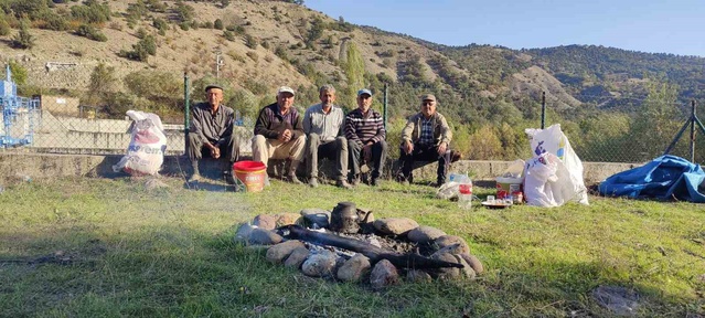 Seben Çeltikdere'de çeltik hasadına İlçe Tarım Müdürü Güçbilmez de katıldı