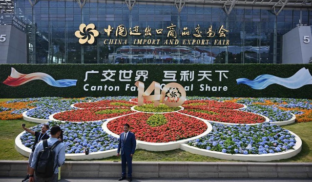 140. Kanton Fuarı Guangzhou'da kapılarını açtı, yaklaşık 340 bin yabancı alıcı bekleniyor