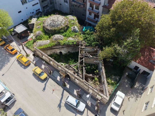 Taşköprü'de 200 yıllık Derbederler Hamamı halk kütüphanesine dönüştürülecek